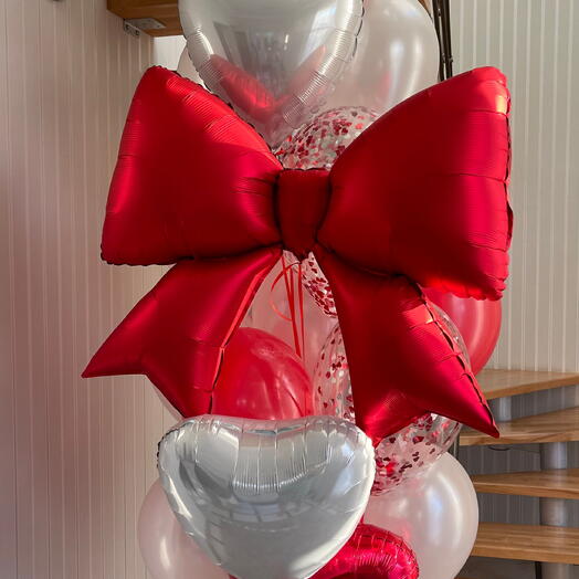 Gorgeous Mix with Red Bow