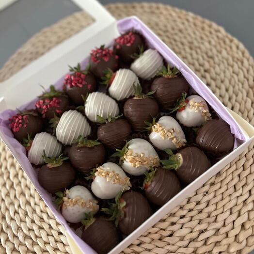 Fresas en chocolate El GRANDE