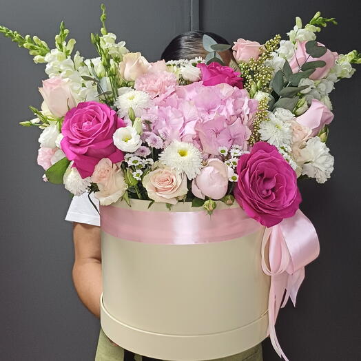 Цветы в коробке️