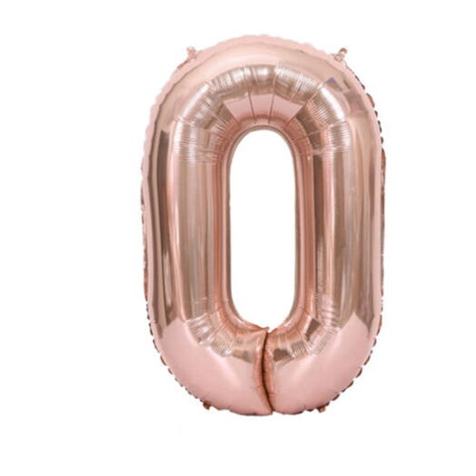 Large 60 cm Balloon Number 0