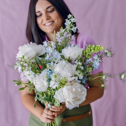 Garden Piones bouquet