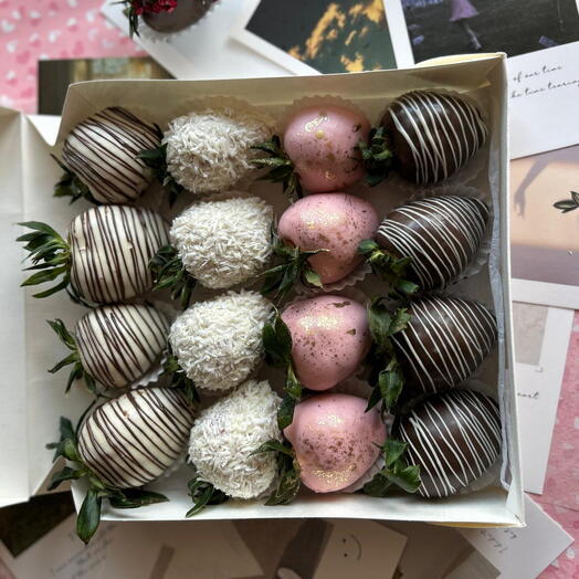 Fresas en chocolate SUPERMIMI