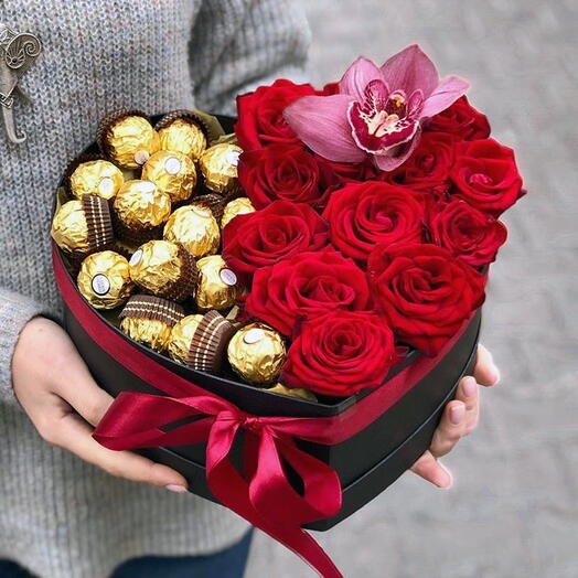 Flower Box Love s Gift