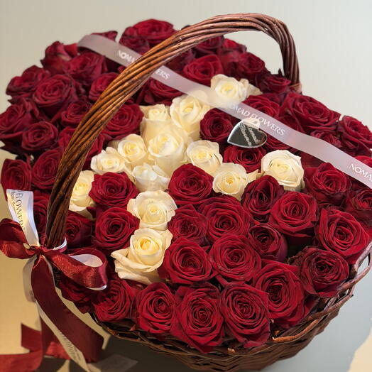 ♥️ Rose Basket with the Letter