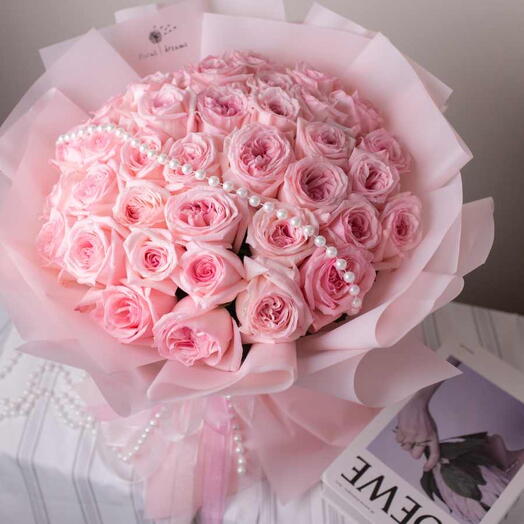 Rosy Pearl Bouquet