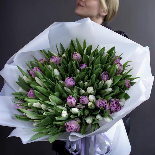 Mixed tulips, 100pcs