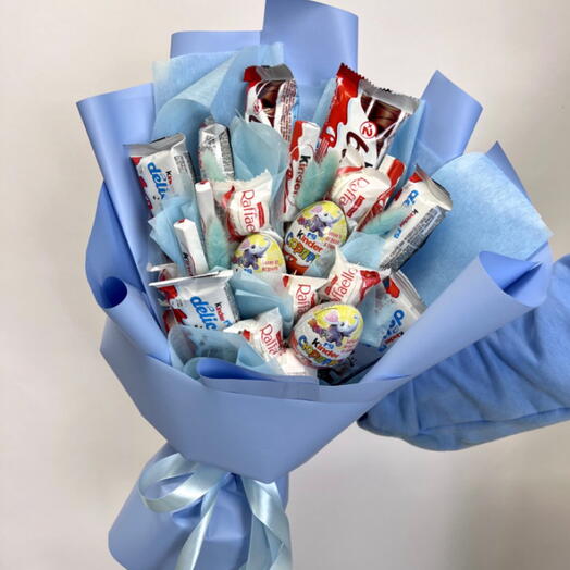 Bouquet Kinder blue