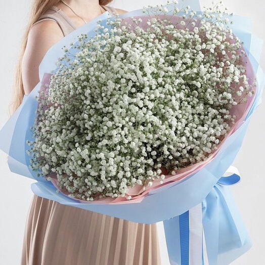 Большой букет гипсофил