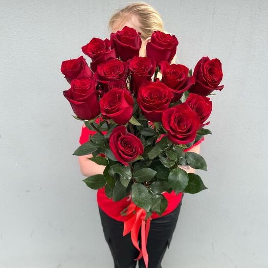 Bouquet of 15 Ecuadorian roses