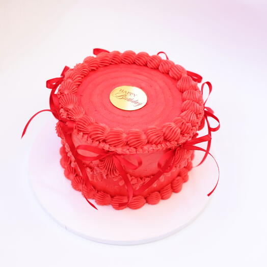 Strawberry Honey Cake