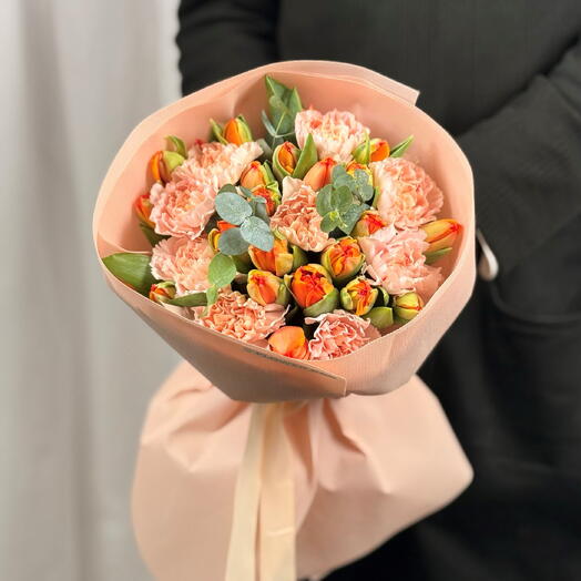Bouquet mix Arancione