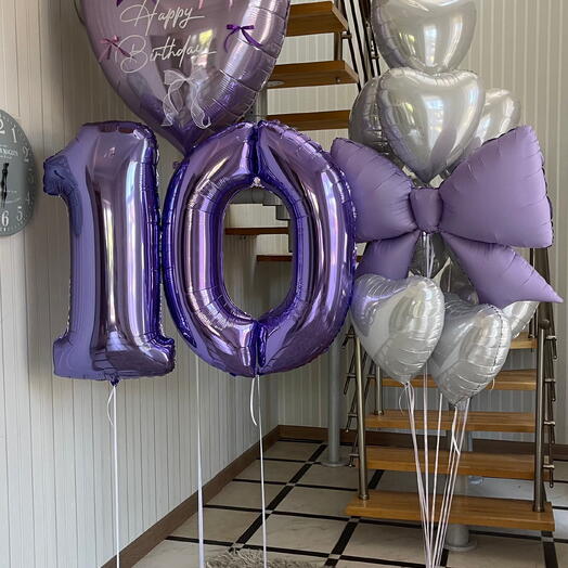 Lavender Set with Bows