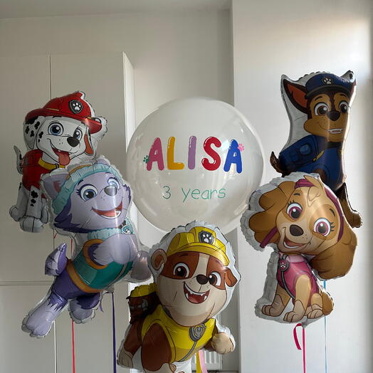 Trendy "Paw Patrol" Set