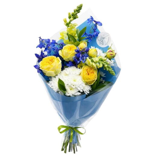 Yellow/Blue Bouquet