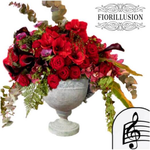 Love bomb  with special vase