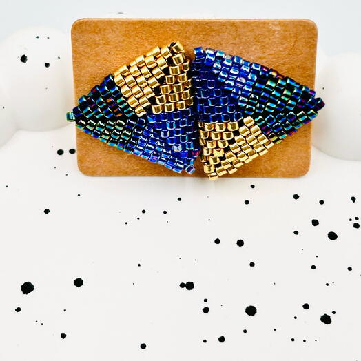 Színes bedugós fülbevalók 🎊🔮 Háromszínű fülbevalók 🎊💎