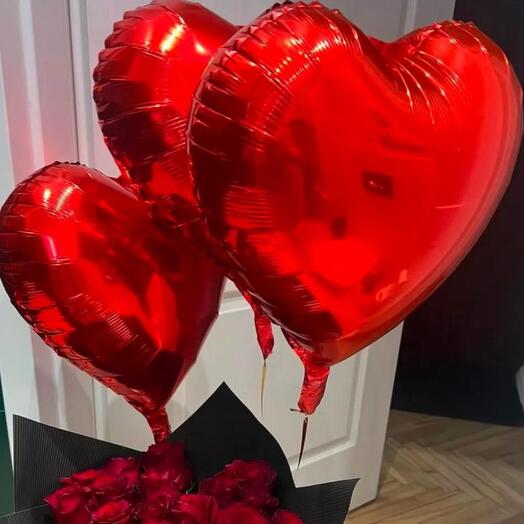 Set of heart balloons ️