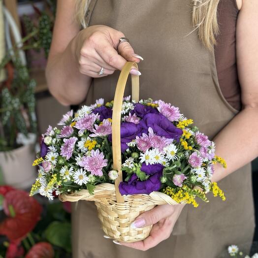 Violet basket
