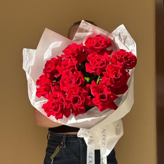 12 Red Frech Roses