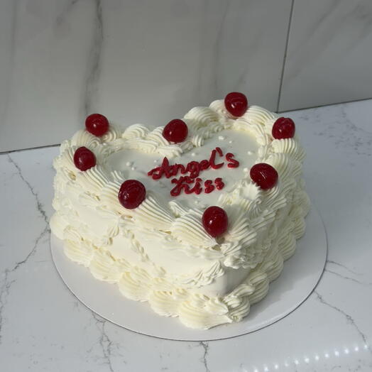 Heart-shaped Lambet cake