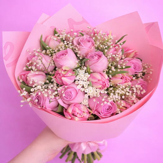 Tulpen, Rosen, Gipsofila