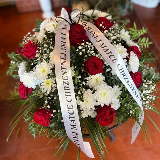 Funeral bouquet Remembrance and respect