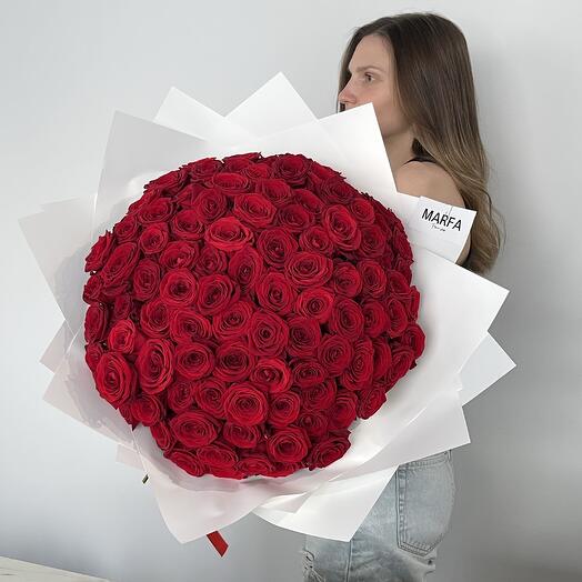 101 red roses