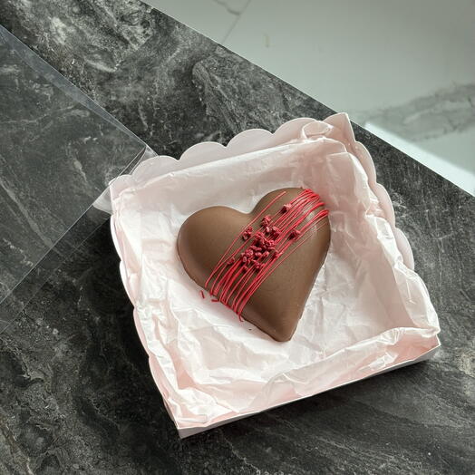 Сердце с карамелью