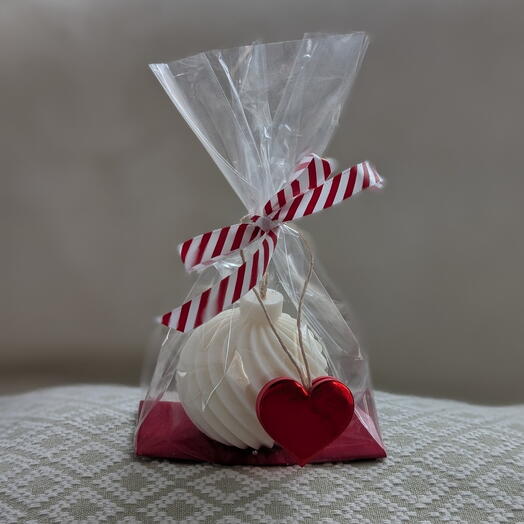 Handmade soy wax candle