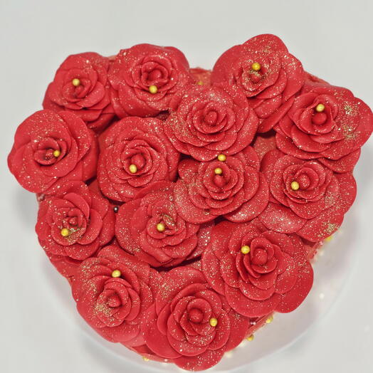 Heart cake