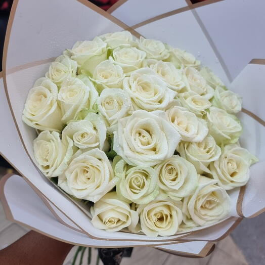 White flower bouquet