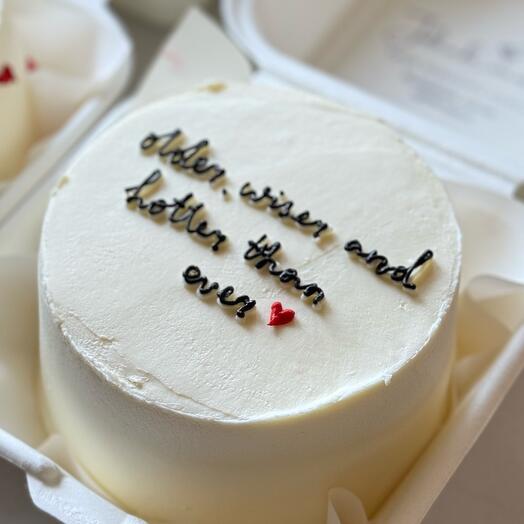 Bento cake older wiser