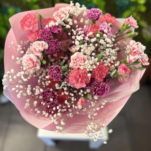 Vegyes szegfűcsokor🙂