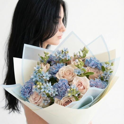 Bouquet "Blue Lagoon"