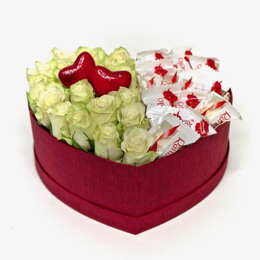 Flowers in a box "Bonita"