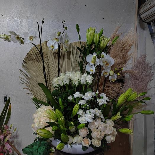 Arreglo grande orquidea