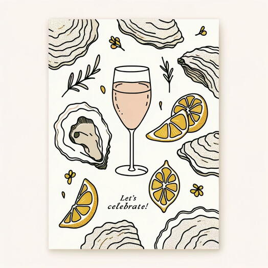 Postcard «Let s celebrate!»