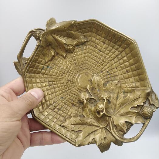 Vintage bronze stand