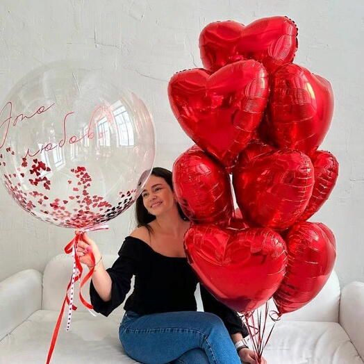 Воздушное признание в любви ️