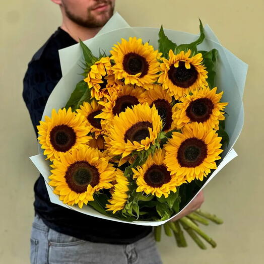 Sun bouquet of Sunflowers