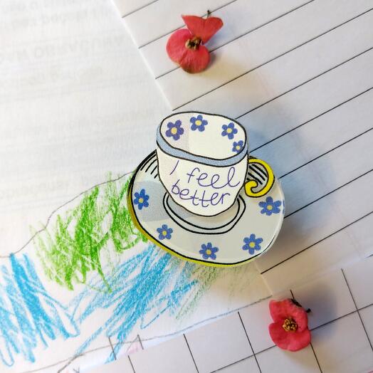 Badge "I feel better"