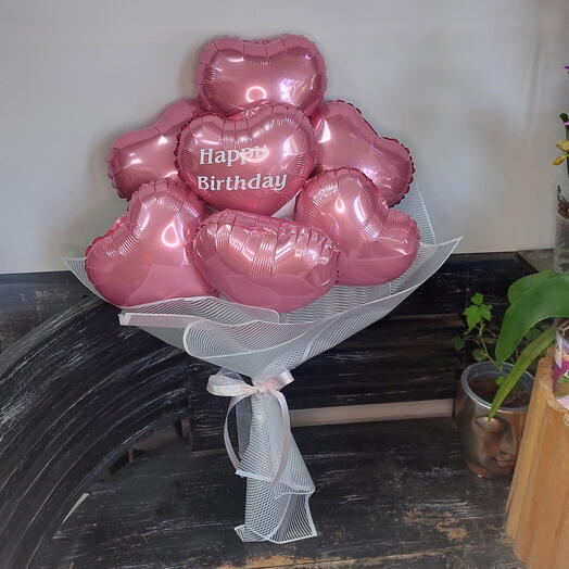 זר בלונים ליום הולדת