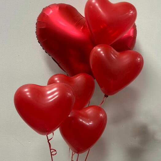 St. Valentine s day balloon set