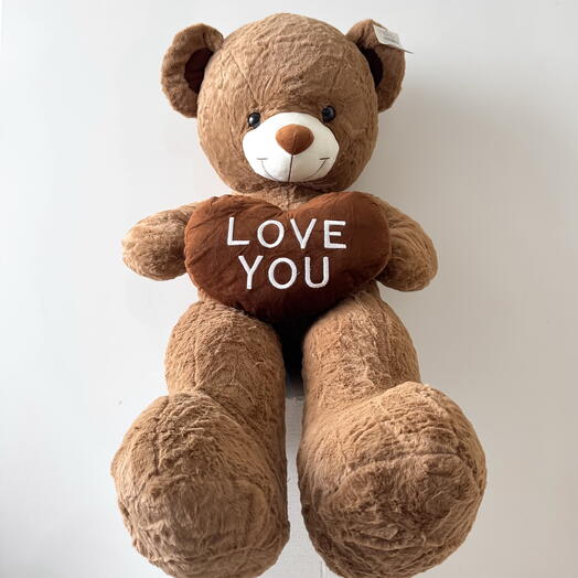 Brown Teddy Bear Love You 160cm