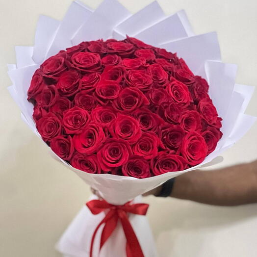 51 red roses