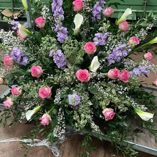 Funeral Pedestal Composition