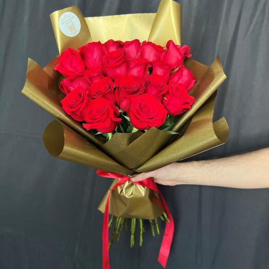 Red Roses Bouquet / Bouquet de roses rouges/ Букет красных роз /