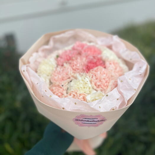 19 Carnation in wrapping