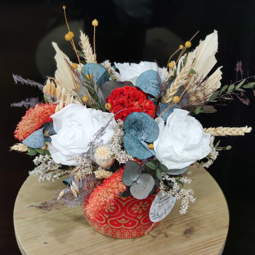 Interior composition "Fiery Dream"