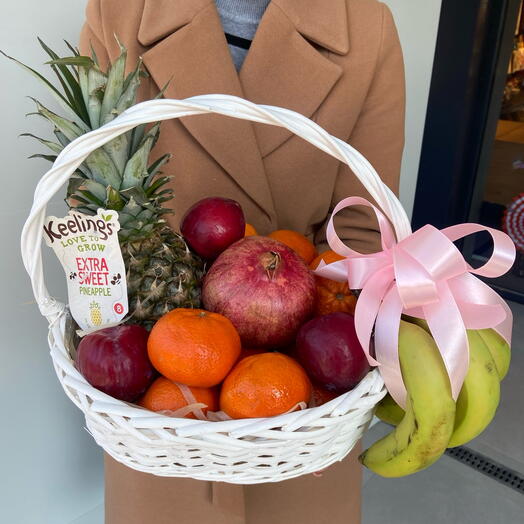 Kombinált gyümölcskosár